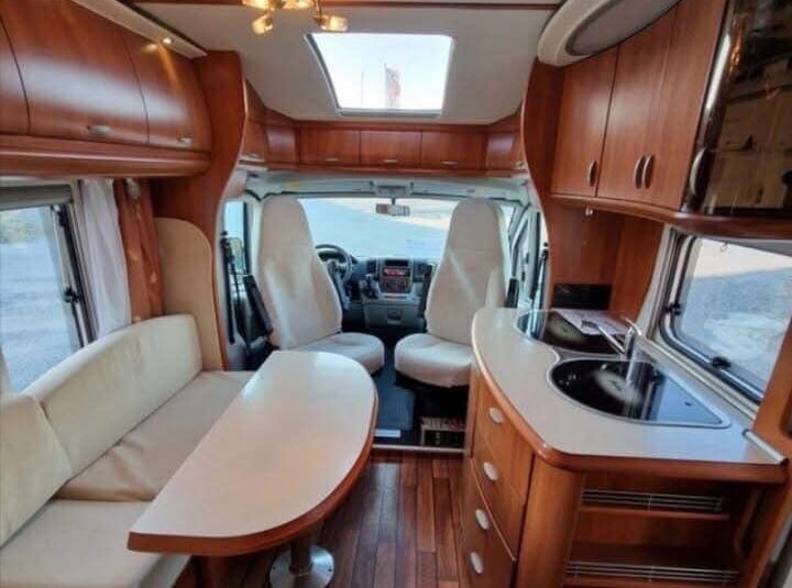 Camping car Fiat ducato Hobby TOSCANE 600
