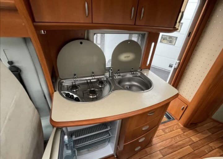 Camping car Fiat ducato Hobby TOSCANE 600