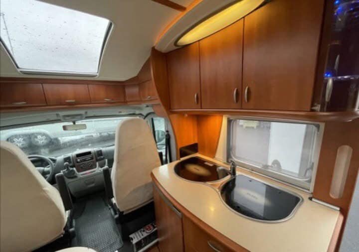 Camping car Fiat ducato Hobby TOSCANE 600